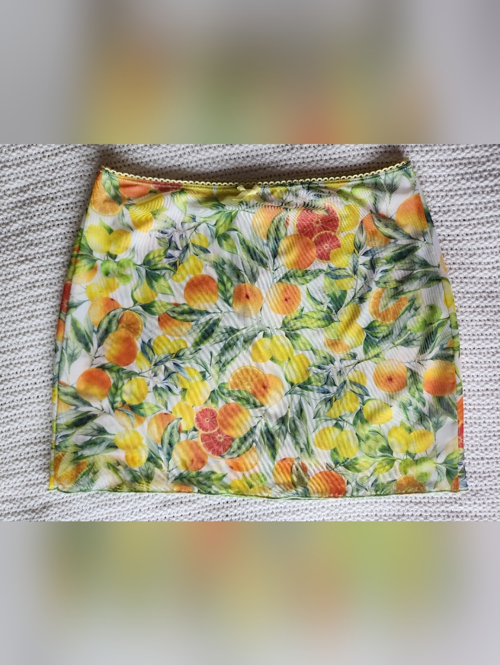 Sugar n Spice - Citrus Mini Skirt - Size 6